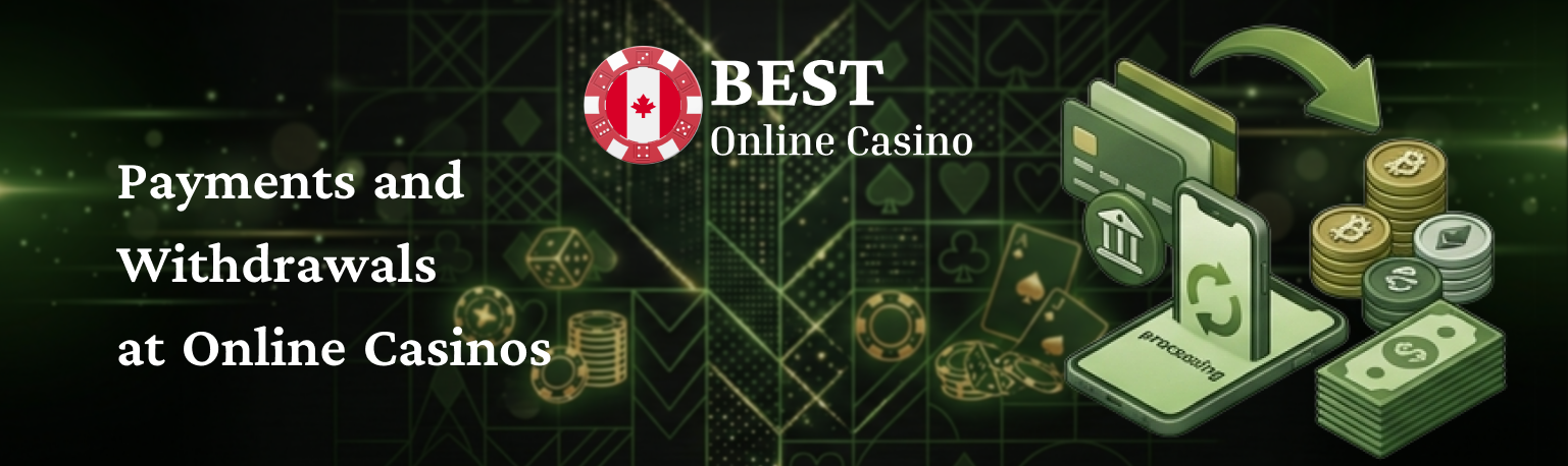 Deposits and cashout methods for CA users